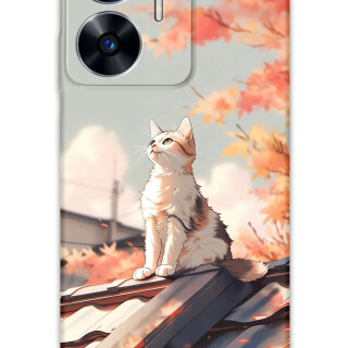 5784-realme-c55-kedi-desenli-kilif