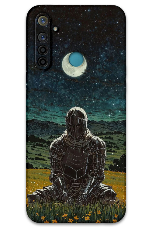 5844 realme 5i 6i retro desenli kilif