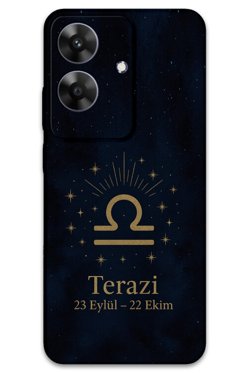 5774 realme note 60 terazi burcu desenli kilif