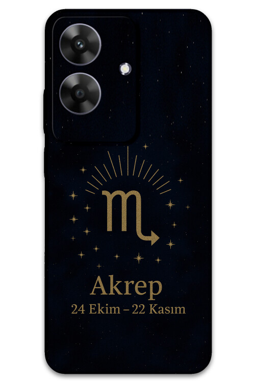 5775 realme note 60 akrep burcu desenli kilif