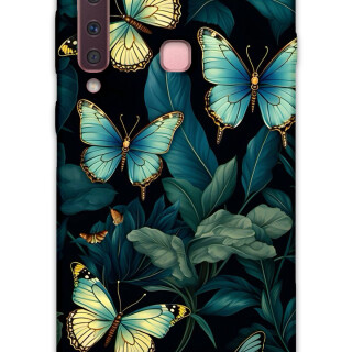 5791-galaxy-a9-2018-kelebek-desenli-kilif