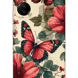 5795-xiaomi-poco-c65-redmi-13c-kelebek-desenli-kilif