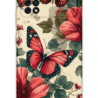 5795-xiaomi-poco-x4-pro-5g-kelebek-desenli-kilif