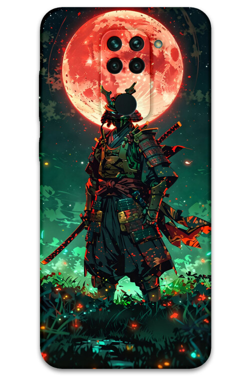 5822 xiaomi redmi note 9 samuray desenli kilif