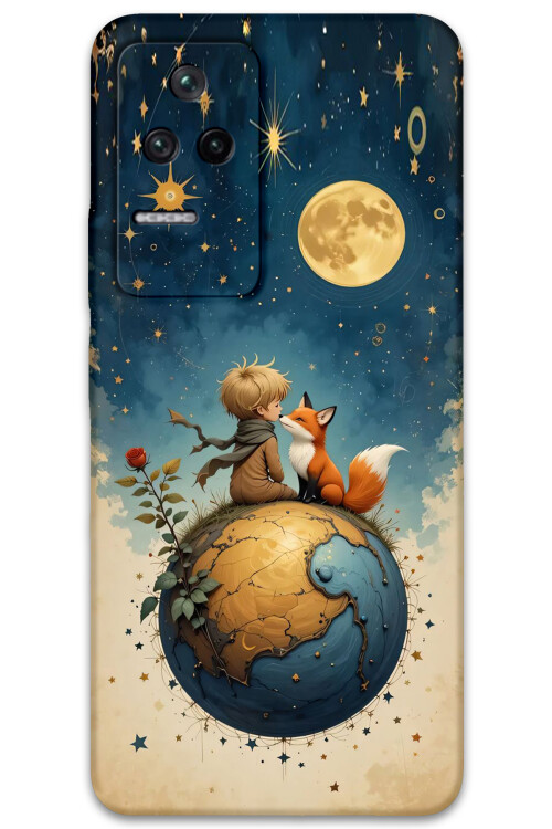 5823 xiaomi poco f4 kucuk prens desenli kilif