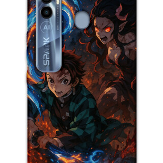 5745-tecno-spark-7-pro-demon-slayer-desenli-kilif