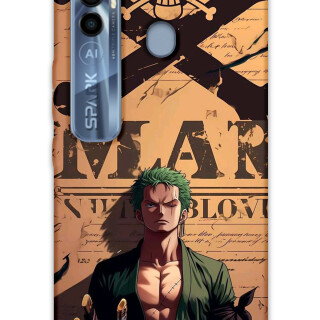 5755-tecno-spark-7-pro-roronoa-zoro-desenli-kilif