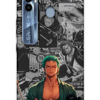 5756-tecno-spark-7-pro-roronoa-zoro-desenli-kilif