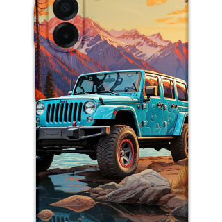 5758-galaxy-a17-araba-desenli-kilif