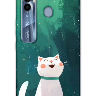 5781-tecno-spark-7-pro-kedi-desenli-kilif