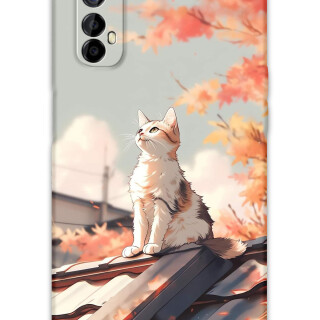 5784-realme-7-kedi-desenli-kilif