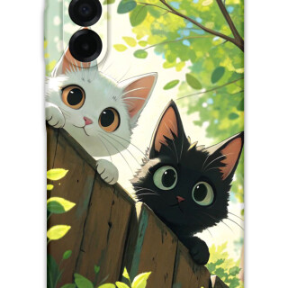 5785-galaxy-a17-kedi-desenli-kilif