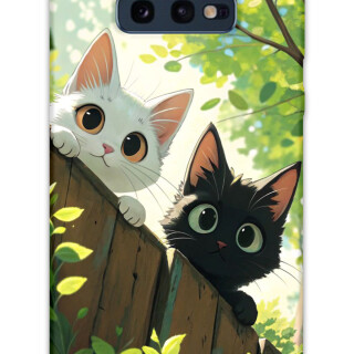 5785-galaxy-s10e-kedi-desenli-kilif