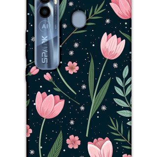 5788-tecno-spark-7-pro-cicek-desenli-kilif