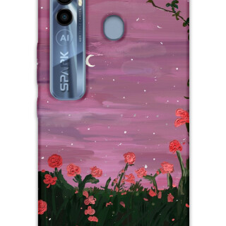 5793-tecno-spark-7-pro-cicek-desenli-kilif